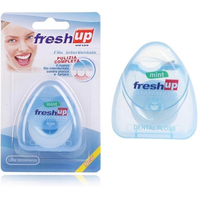 Picture of Fresh Up Oral Care Dental Floss Mint Flavour 50 meter (Factory Sealed) by DD - Multicolor - Int: One size