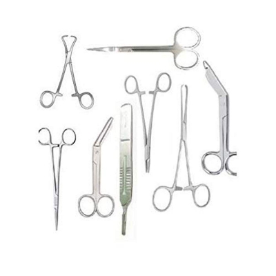 Picture of SURGICAL INSTRUMENT SET OF 8 PCS Medical Equipment Combo - Int: One size