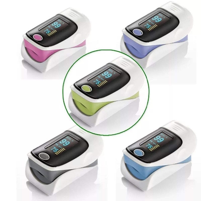 Picture of Oximeter Finger Clip Oximeter Finger Pulse Monitor Oxy Saturation Monitor Heart Rate Meter - Int: One size