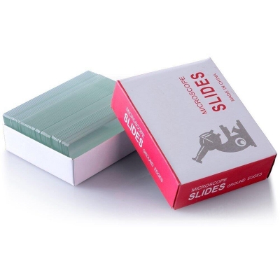 Picture of Microscope Glass Slides 72pcs box - Multicolor - Int: One size