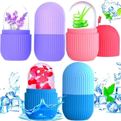 Picture of Ice Roller for Neck, Face & Eyes Massager, Face and Eye Puffiness - 1pcs
