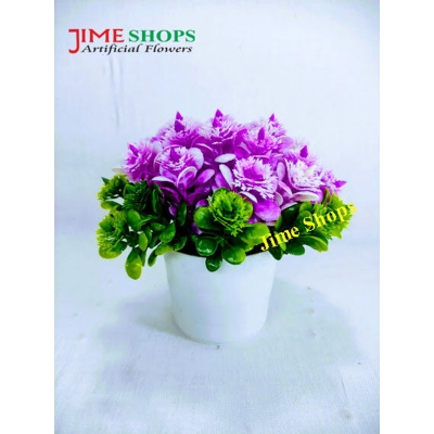 Picture of Artificial Flowers & plants in plastic vases --15-17 cm - Home Decoration Item, Jime shops Flowers (ST2)