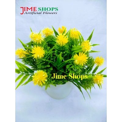 Picture of Artificial Flowers & plants in plastic vases --15-17 cm - Home Decoration Item, Jime shops Flowers (ST9)