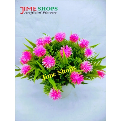 Picture of Artificial Flowers & plants in plastic vases --15-17 cm - Home Decoration Item, Jime shops Flowers (ST10)