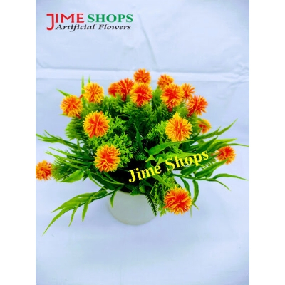 Picture of Artificial Flowers & plants in plastic vases --15-17 cm - Home Decoration Item, Jime shops Flowers (ST11)