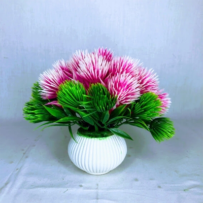 Picture of Artificial Flowers & plants in plastic vases --15-17 cm - Home Decoration Item, Jime shops Flowers (ST22)