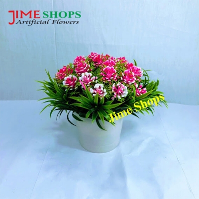 Picture of Artificial Flowers & plants in plastic vases --15-17 cm - Home Decoration Item, Jime shops Flowers (ST25)