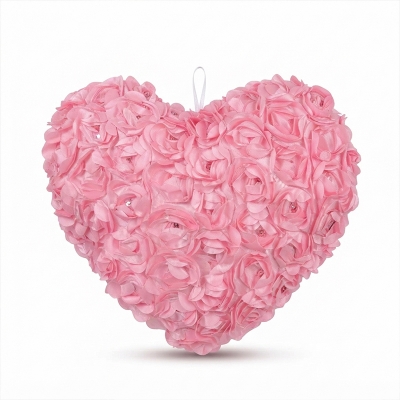 Picture of Love or Heart Shape Plush Pillow, Valentine Trending gifts (12x12inc) (HP2)
