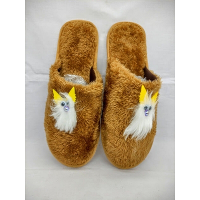 Picture of Winter Home Sandal, winter slipper, House Slippers (Sand Brown,EU:40)