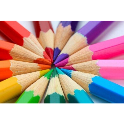 Picture of Color Pencil Box set 24 color (Multicolor)