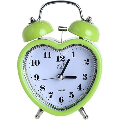 Picture of Double Bell Desk Table Alarm Clock - Clock - Wall Clock (Orange2)