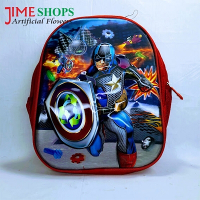 Picture of Kids School Cartoon Bags, Nursery kids Travel Backpacks, Birthday Gift Backpacks (Capt)