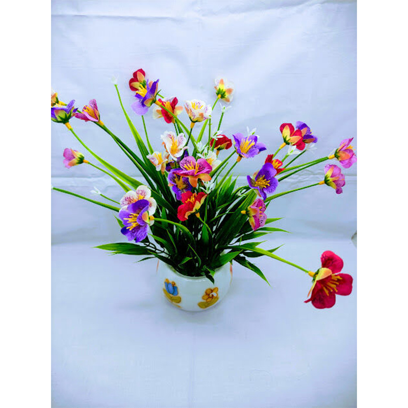 Picture of Artificial Wildflower & Plant 38Cm In Plastic Pot For Decoration - Home Decoration Item (Ceramic to 3)