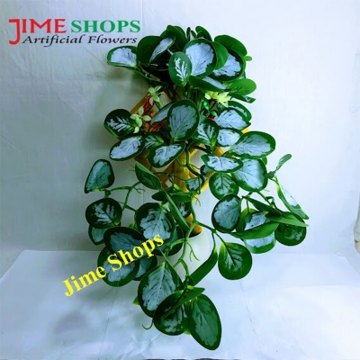 Picture of Wall Hanging Artificial Leaves with hanging tob, Decoraton item from jime shops Flower & plants (Red)
