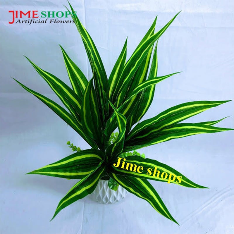 Picture of Artificial Grass Plant In Plastic pot - Home Decoration Item - ghash tob (Grass 2)