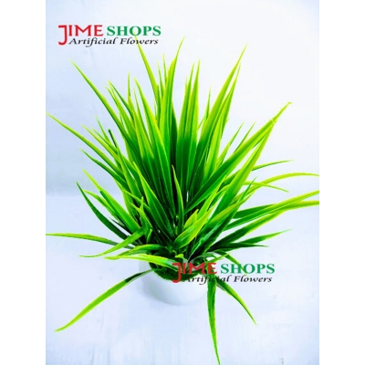 Picture of Artificial Grass Plant In Plastic pot - Home Decoration Item - ghash tob (Grass 3)