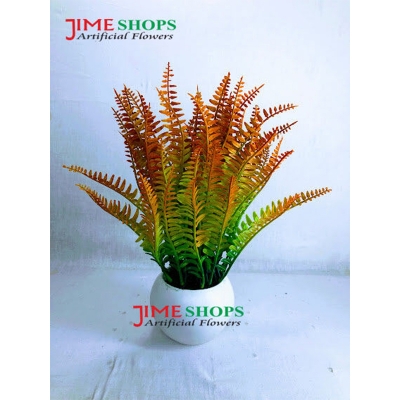Picture of Artificial Grass Plant In Plastic pot - Home Decoration Item - ghash tob (Grass 6)