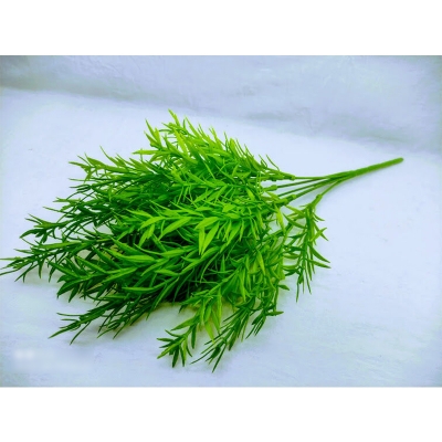 Picture of Artificial Grass Leaves 1 Stick 14inc long - Home Decoration Item - artificial flower (Grass Type 5)
