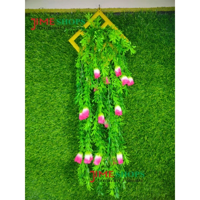 Picture of Wall Hanging Or Artificial Hanging Tob Grass With Flower-30Inc Long & 8 Lota - Home Decoration Item (Lota + Chika 1)