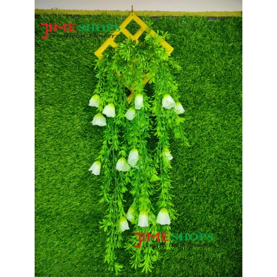Picture of Wall Hanging Or Artificial Hanging Tob Grass With Flower-30Inc Long & 8 Lota - Home Decoration Item (Lota + Chika 2)
