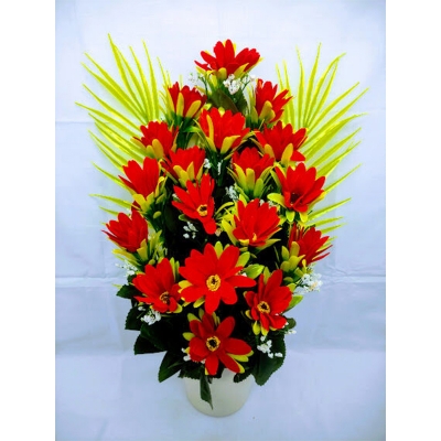 Picture of Artificial 18 Beli Val-bet Flower Gallery in Plastic tob 17Inc/43cm long For Home or Office Decoration - Home Decoration Item - Home Decoration Item (18 Beli Valbet)
