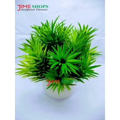 Picture of Artificial Grass Plant In Ceramic or Plastic Tob 8inc/20cm For any Kind Of Decoration - Home Decoration Item - Home Decoration Item (In Plastic Tob)
