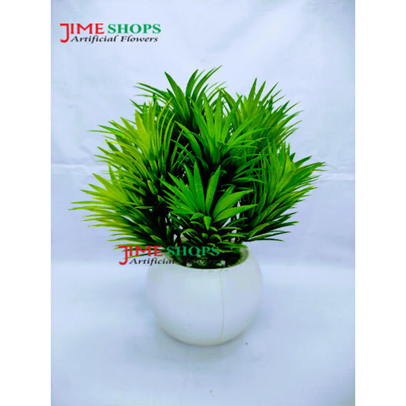 Picture of Artificial Grass Plant In Ceramic or Plastic Tob 8inc/20cm For any Kind Of Decoration - Home Decoration Item - Home Decoration Item (In Plastic Tob)