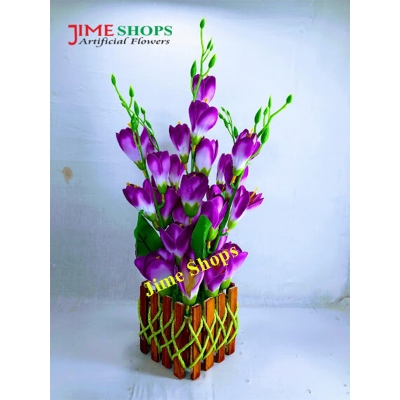 Picture of Artificial Gladiolus Flower In Wooden Design Tob 17inc/43cm (P GL)