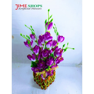 Picture of Artificial Gladiolus Flower In Wooden Design Tob 17inc/43cm (P GL)