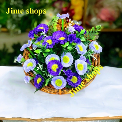 Picture of Artificial Hanging Mini Butterfly Mix Flower For Office Or Home Decoration (9Inc X 10Inc) - Home Decoration Item - Home Decoration Item - artificial flower (H.W F m3)