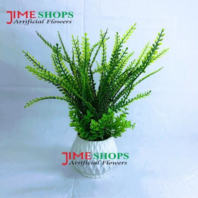 Picture of Artificial Leaves Tree In Round Plastic Tob-15inc (Farn Leaves Tree)