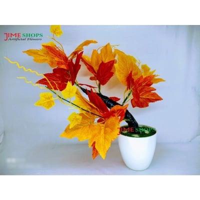 Picture of Artificial Leaves Tree In Round Plastic Tob-15inc (M.L Tree)