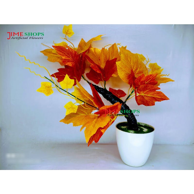 Picture of Artificial Leaves Tree In Round Plastic Tob-15inc (M.L Tree)