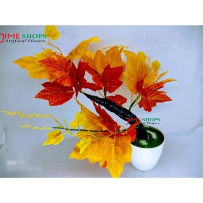 Picture of Artificial Leaves Tree In Round Plastic Tob-15inc (M.L Tree)