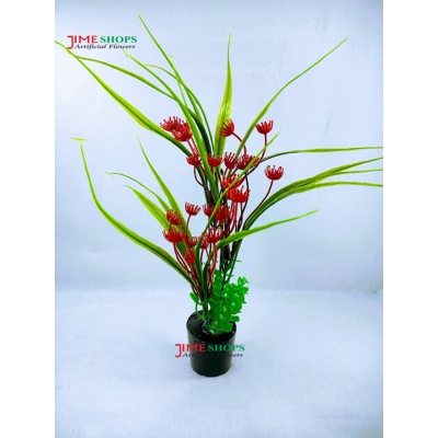 Picture of Artificial Mix Wild Flower In Plastic Tob --11 Inc For Home Or Office Decoration -  Home Decoration Item - Home Decoration Item - Home Decoration Item - artificial flower (SF 7)