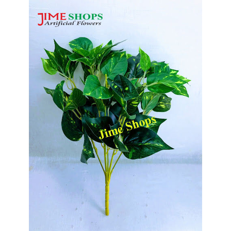 Picture of Artificial Leaves branches without tob 16 inc, Leaf branches, krittim pata tora, Flower for tob, Fake plants (Lvs T 5)