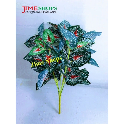 Picture of Artificial Leaves branches without tob 16 inc, Leaf branches, krittim pata tora, Flower for tob, Fake plants (Lvs T 3)