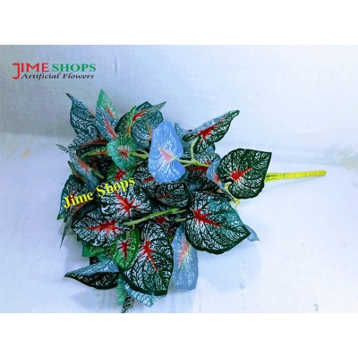 Picture of Artificial Leaves branches without tob 16 inc, Leaf branches, krittim pata tora, Flower for tob, Fake plants (Lvs T 3)
