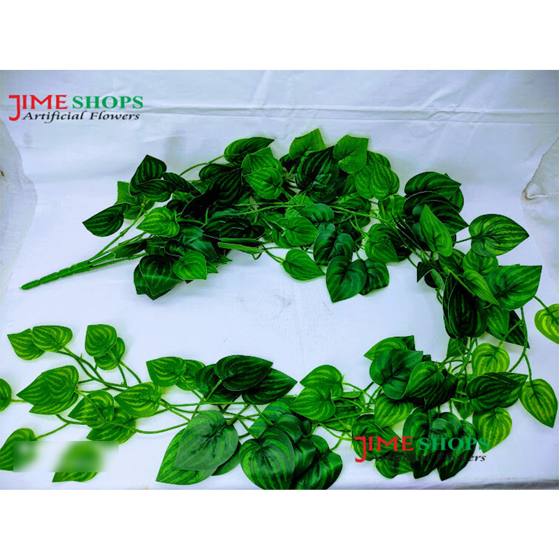 Picture of Artificial Climbing Plant, Creeping Plant, Vine Leaves 9 Lota Set For Decoration By Jime Shops - Home Decoration Item (Vine Leaves 9 Lota Set)