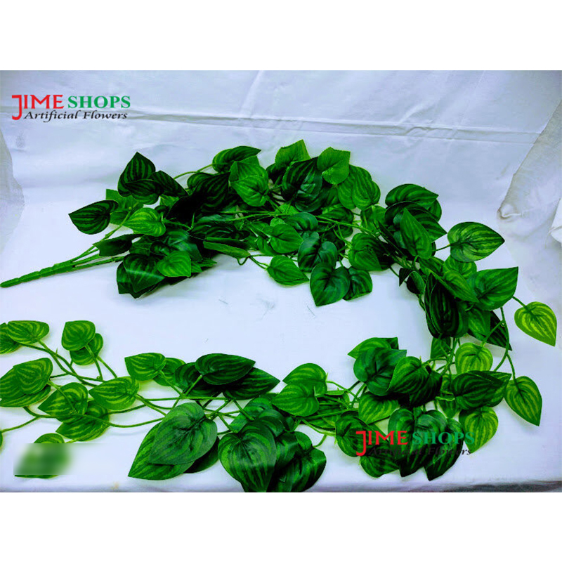 Picture of Artificial Climbing Plant, Creeping Plant, Vine Leaves 9 Lota Set For Decoration By Jime Shops - Home Decoration Item (Vine Leaves 9 Lota Set)