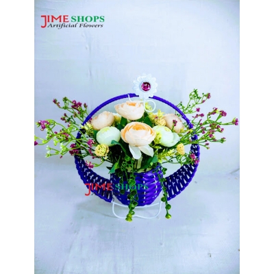 Picture of Artificial flower Bucket 10x10inc For any Kind Of Decoration, Jime Shops Flower - Home Decoration Item (Bucket 3)