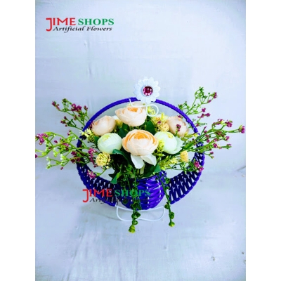 Picture of Artificial flower Bucket 10x10inc For any Kind Of Decoration, Jime Shops Flower - Home Decoration Item (Bucket 3)