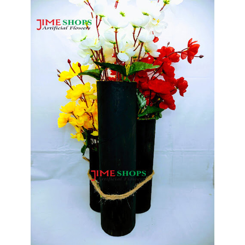 Picture of Artificial Cherry Flower Combo In Hard Thin Fly-Board Tob-19Inc Long, Jime Shops Flowers - Home Decoration Items (Cherry Flower Combo)