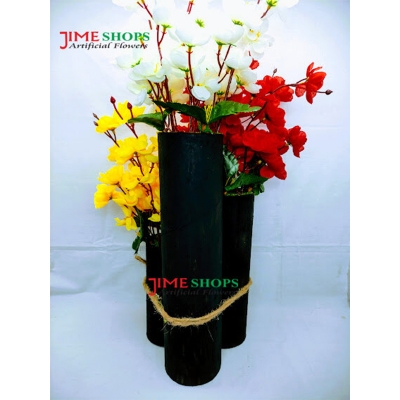 Picture of Artificial Cherry Flower Combo In Hard Thin Fly-Board Tob-19Inc Long, Jime Shops Flowers - Home Decoration Items (Cherry Flower Combo)