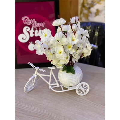 Picture of Artificial Cycle Flower tob with flower, Size 9x11inc, Jime shops flowers & plants (CFT 3)