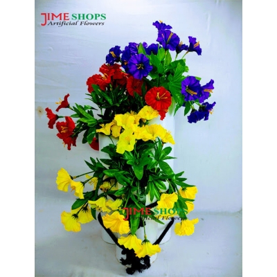 Picture of Artificial Diasy Flower Combo in Hard Thin Fly-board tob-19inc long, Jime shops Flowers (Jumko Combo)