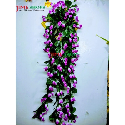 Picture of Artificial Wall Hanging Flower bucket-30inc long,Jime Shops Flowers - Home Decoration Items (Plastic Chika Tob)