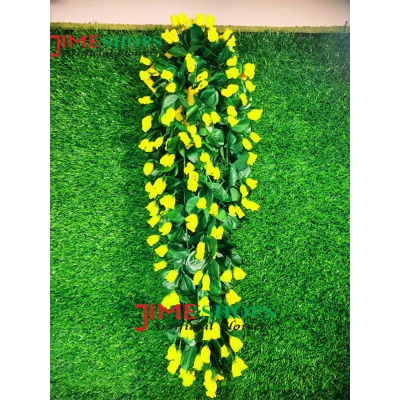 Picture of Artificial Wall Hanging Flower bucket-30inc long,Jime Shops Flowers - Home Decoration Items (Plastic chika tob 2)
