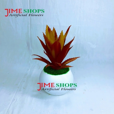 Picture of Artificial Rubber Cactus Plant In Small Plastic Tob 6 inc For Decoration (S.Cactus T1)