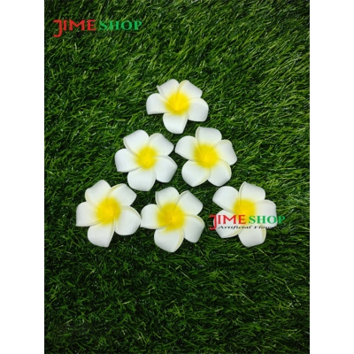 Picture of Artificial Pulmeria Flower Or Kathgolap For hair Decoration (20 pcs)